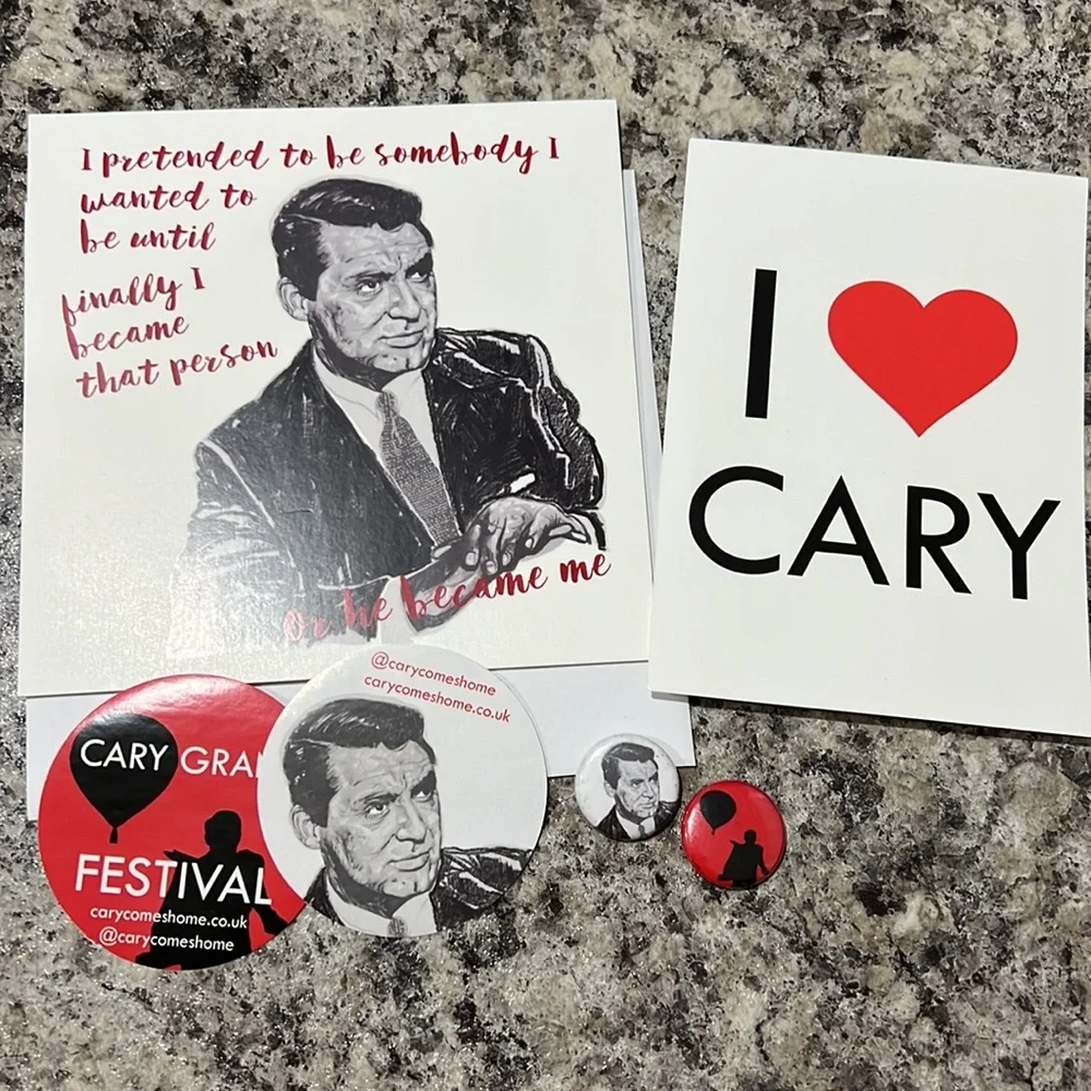 Cary Grant Film Festival Bristol Souvenirs Shop Items Old Classic Hollywood